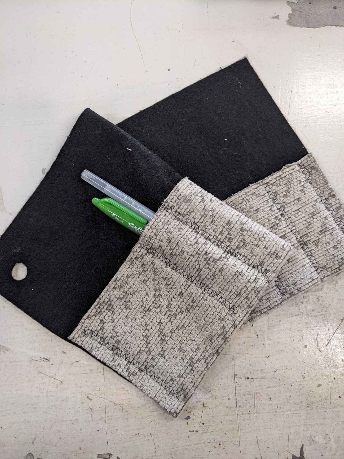 Upcycled Brush Roll by Push/Pull