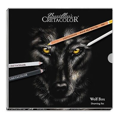 Cretacolor - Wolf Box Drawing Set