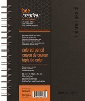 Bee Creative Colored Pencil Art Journal