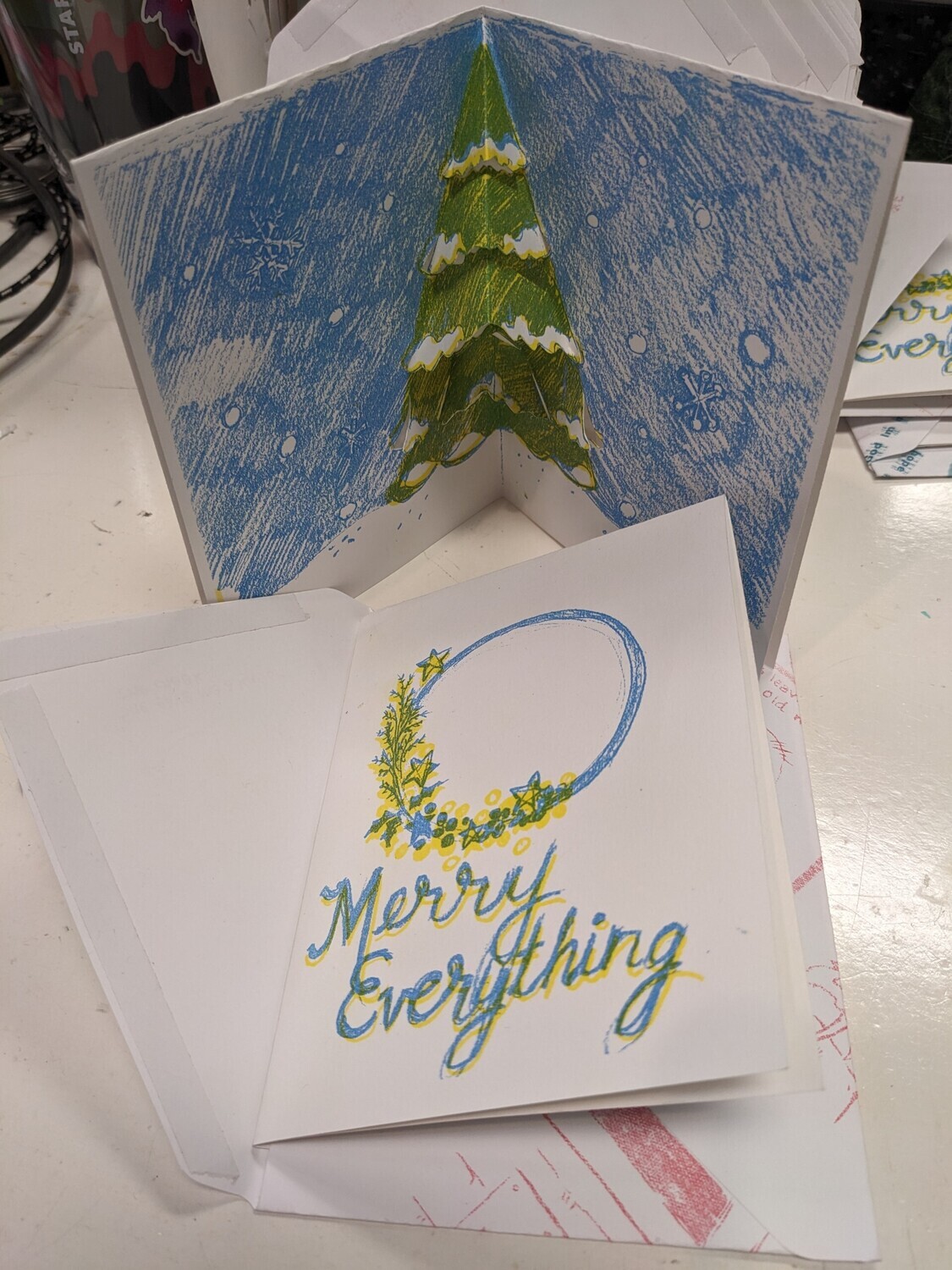 Merry Everything Holiday Card by Push/Pull Press