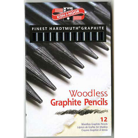 Woodless Graphite Pencils Set 12 - Koh-I-Noor