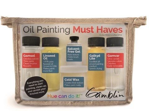 Gamblin Oil Paint Mediums Must-Have Set