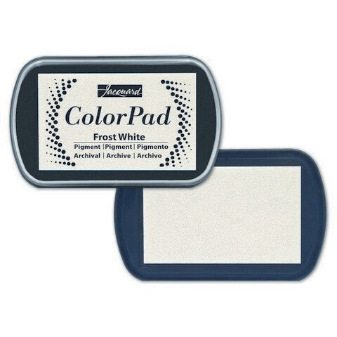 Jacquard Colorpad Pigment Ink Pad Frost White