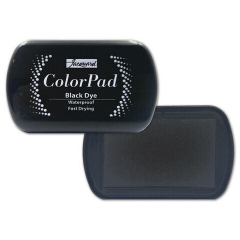 Jacquard Colorpad Waterproof Dye Ink Pad Black