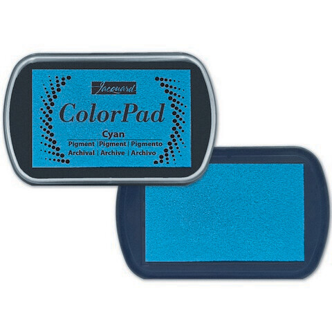 Jacquard Colorpad Pigment Ink Pad Cyan