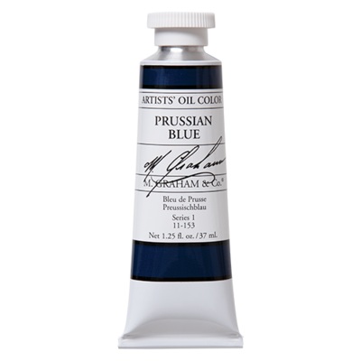 Prussian Blue - 37ml Oil Paint - M Graham & Co