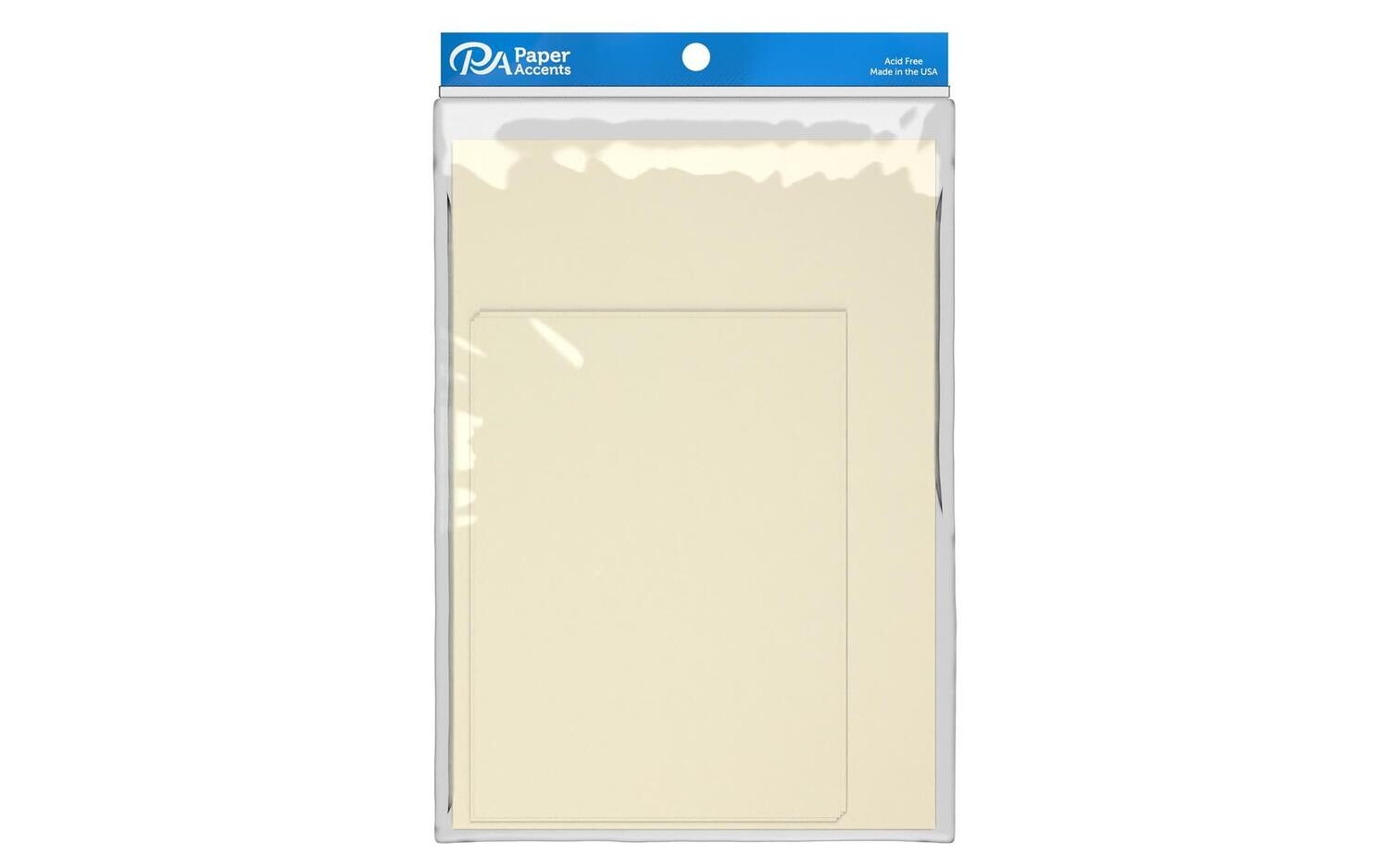 Paper Accents Card and Envelope Sets 5"x7" Cream
