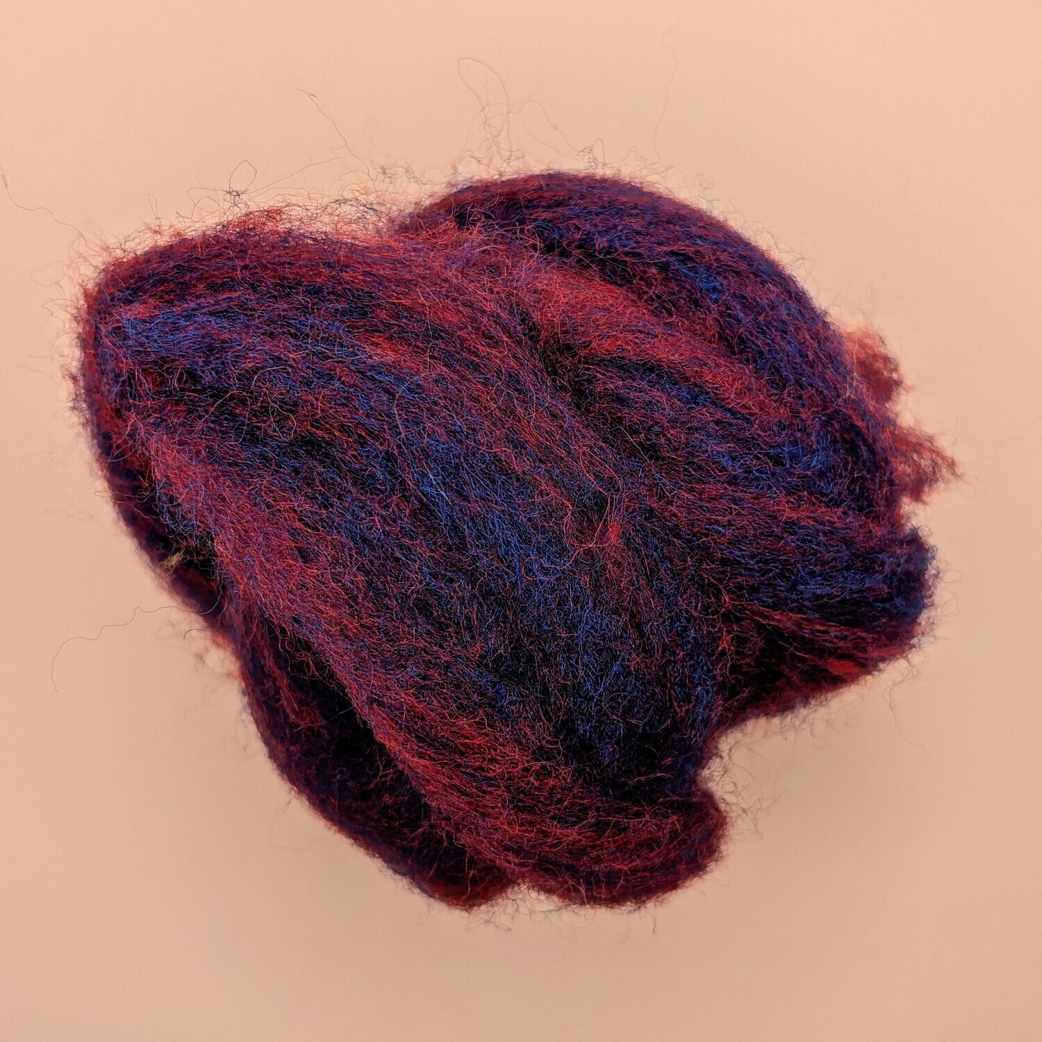Forest Fruits - Dragon Tones Corriedale Wool Roving 25g