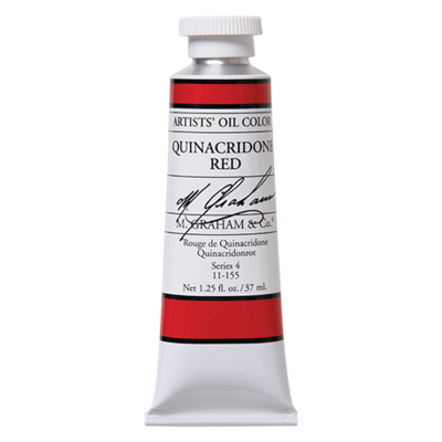 Quinacridone Red - 37ml Oil Paint - M Graham & Co