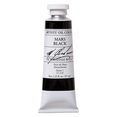 Mars Black - 37ml Oil Paint - M Graham & Co
