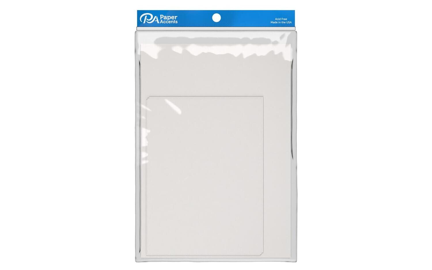 Paper Accents Card & Envelope Sets 5"x7" White