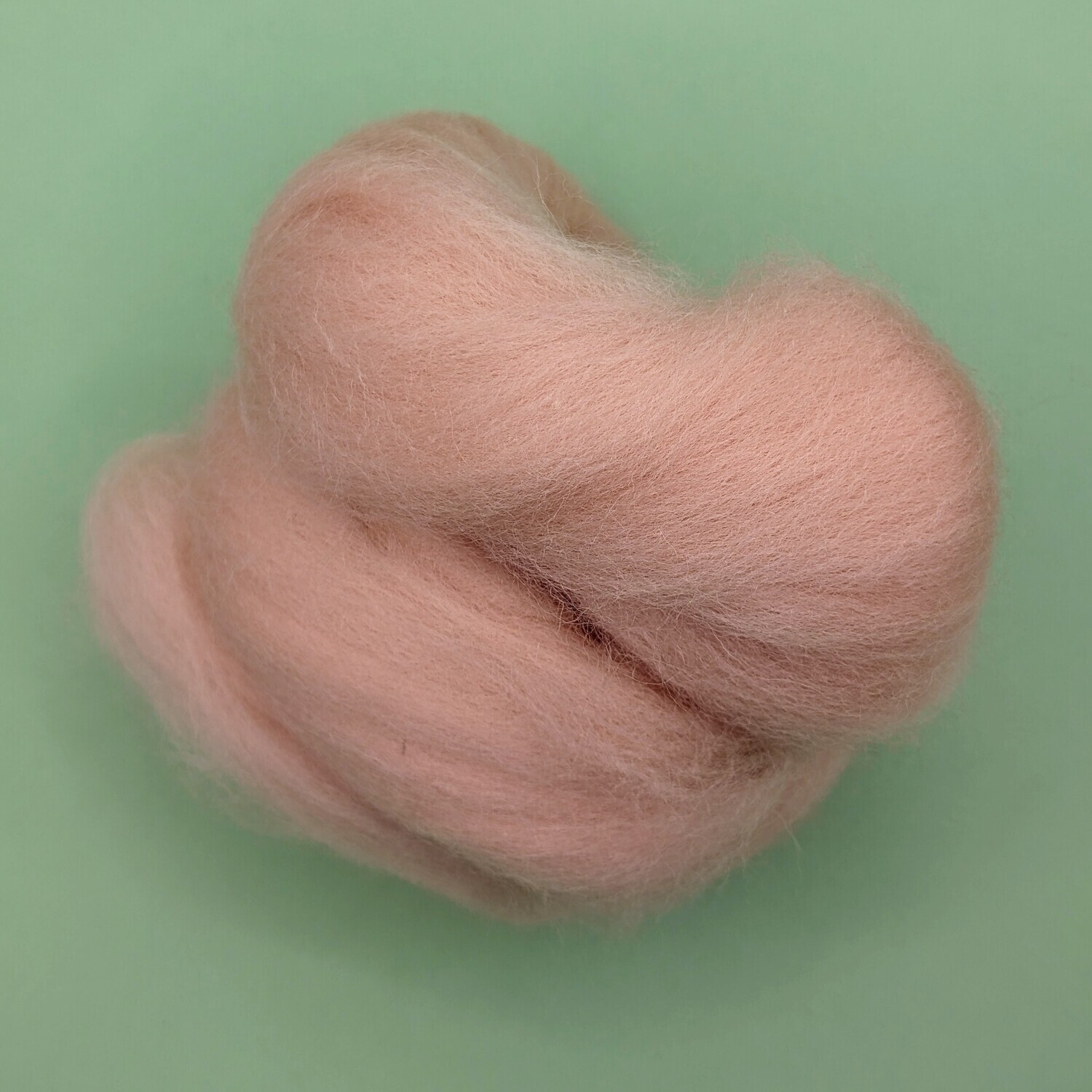 Flesh - Pastel Merino Wool Roving 25g (1)