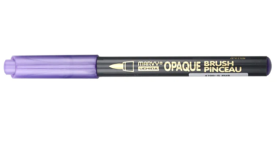 Opaque Brush Pen Violet - Marvy Uchida
