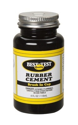 Best-Test Rubber Cement 4oz