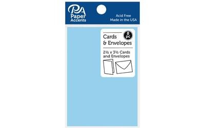 Paper Accents Card and Envelope sets 2.5"x3.5"