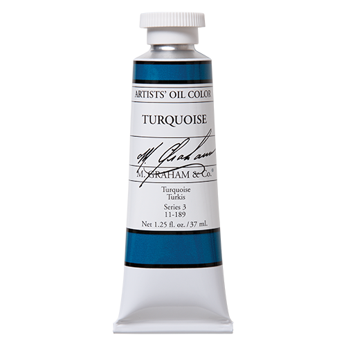 Turquoise - 37ml Oil Paint - M Graham & Co