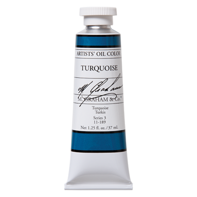 Turquoise - 37ml Oil Paint - M Graham & Co