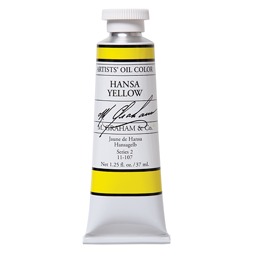 Hansa Yellow - 37ml Oil Paint - M Graham & Co