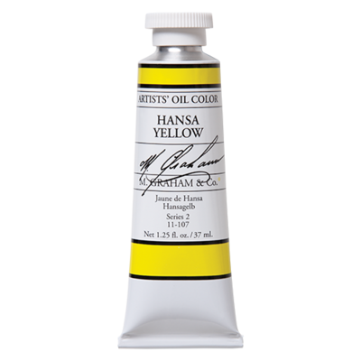Hansa Yellow - 37ml Oil Paint - M Graham & Co