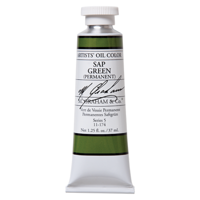 Sap Green (Permanent) - 37ml Oil Paint - M Graham & Co