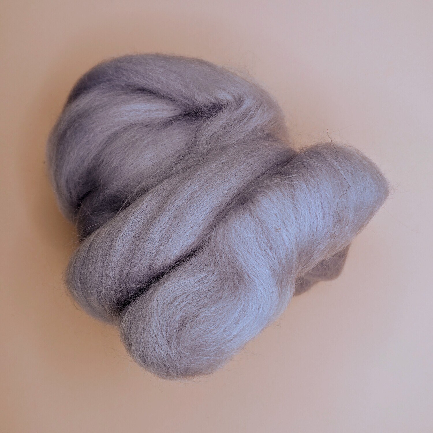 Seal - Pastel Merino Wool Roving 25g
