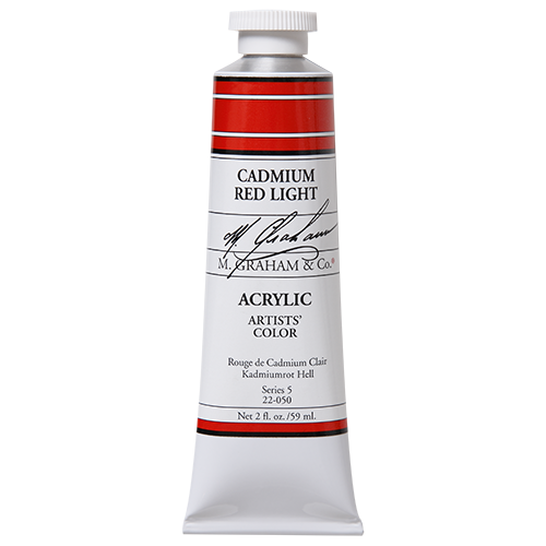 Cadmium Red Light Acrylic Paint - 150ml M. Graham & Co
