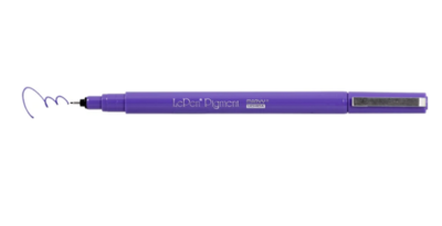LePen Pigment Lavender Fine Tip Pen