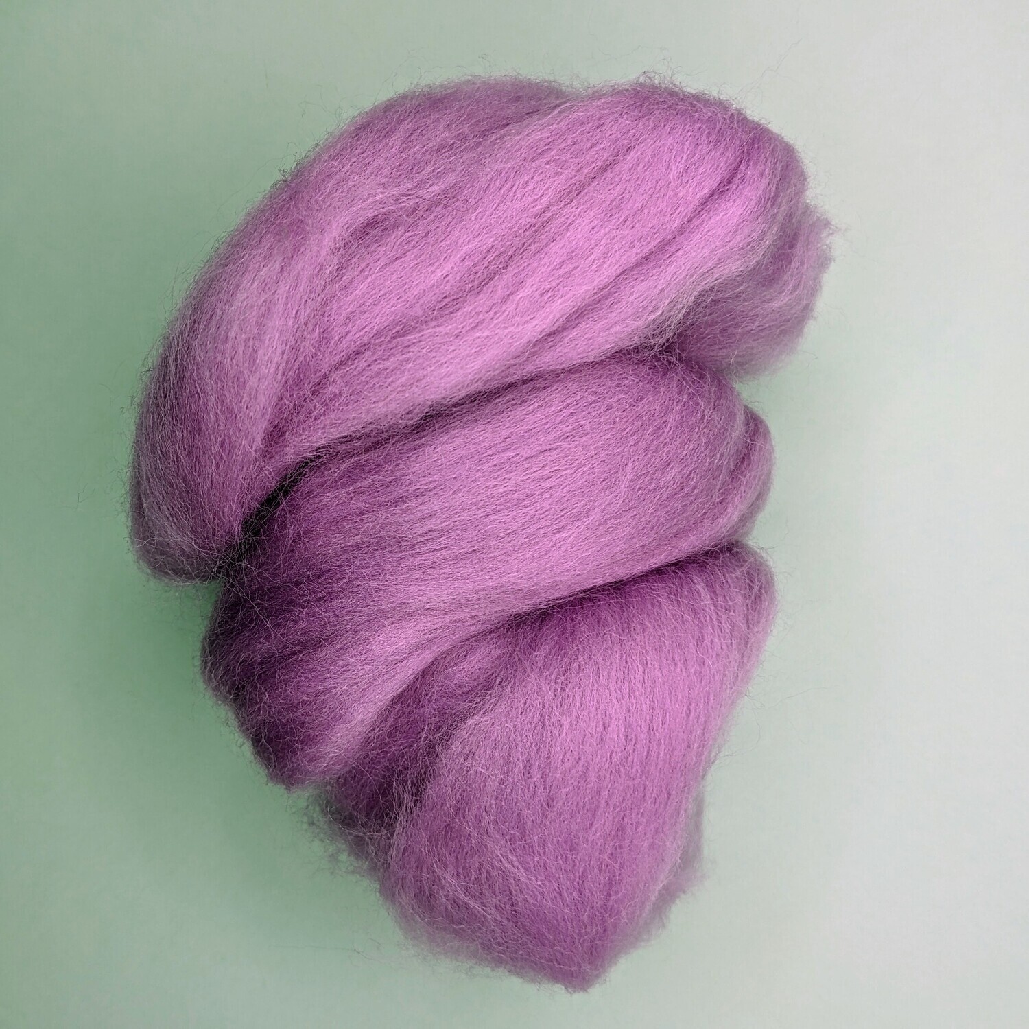 Lavender - Pastel Merino Wool Roving 25g