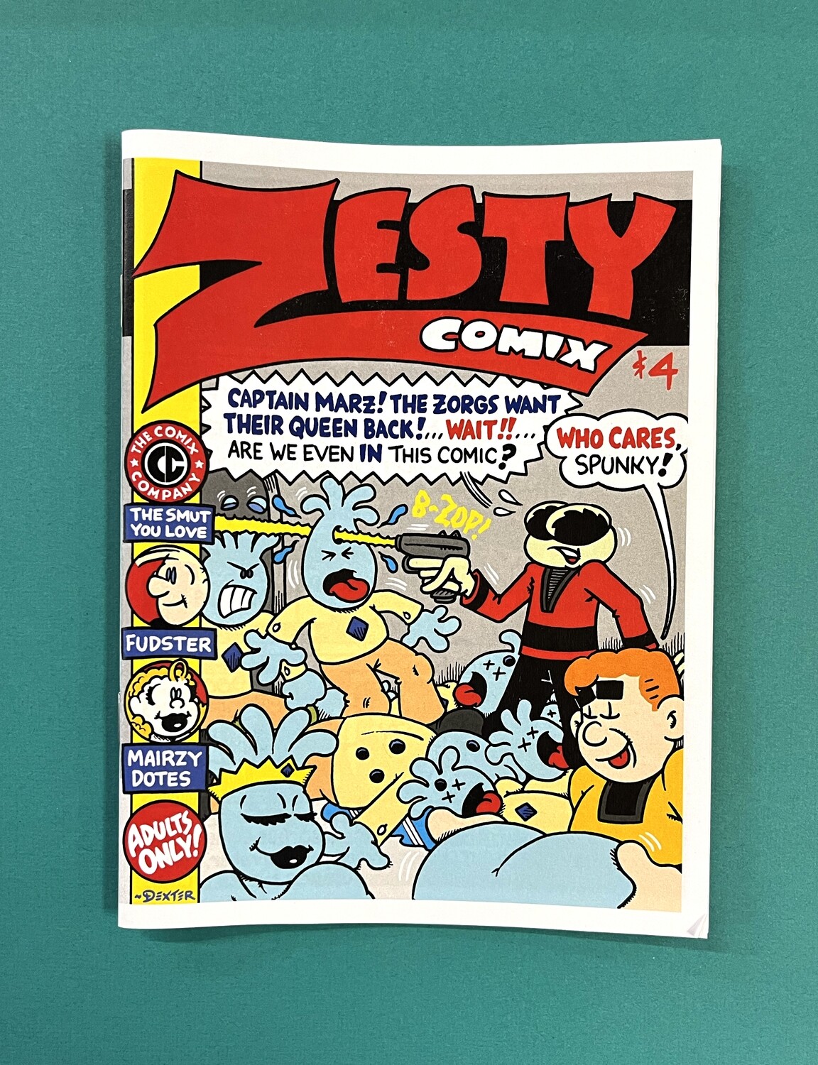 ZESTY Comix, comic by Dexter Cockburn