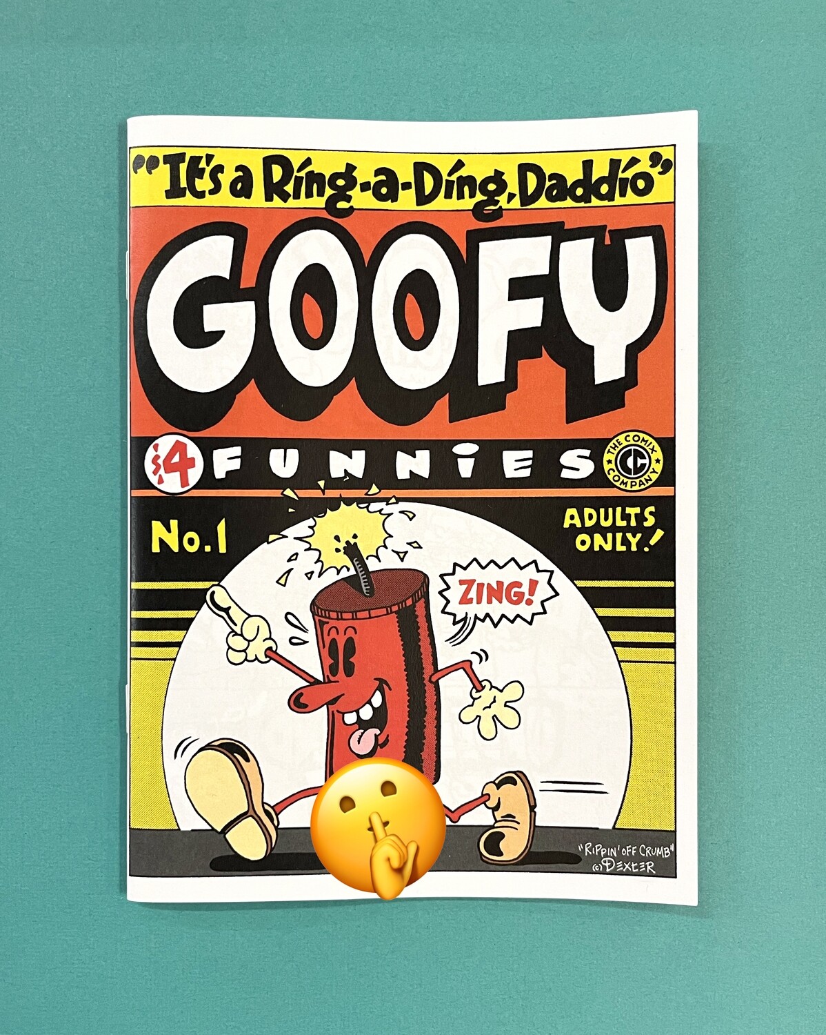 GOOFY FUNNIES #1, comic by Dexter Cockburn