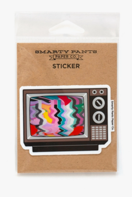 Smarty Pants Paper co. TV Sticker