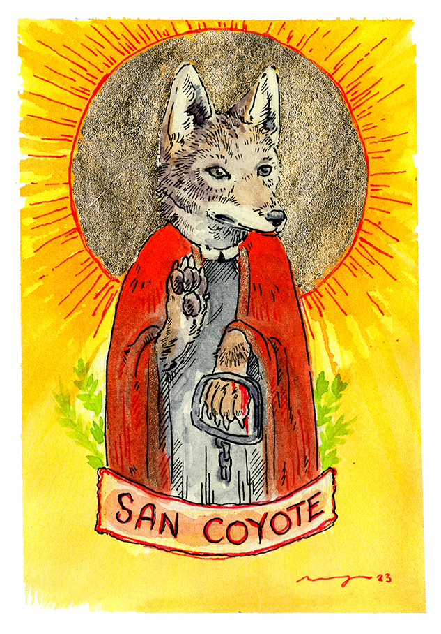 San Coyote - Original Art