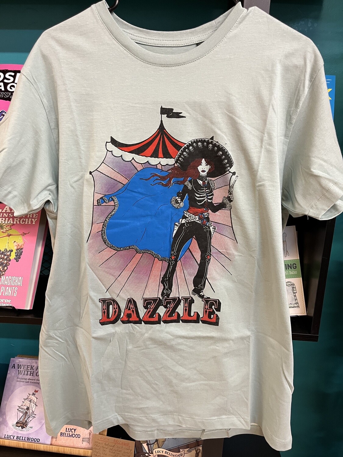 Anabelle, Dazzle Circus - T-shirt by Andrew Villone