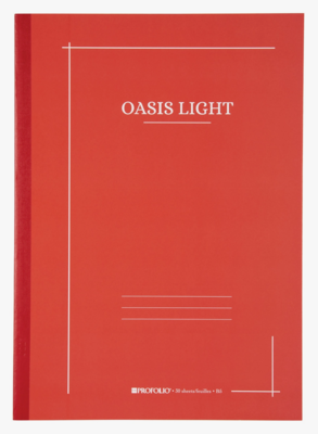 Profolio Oasis Light Notebook in Tomato