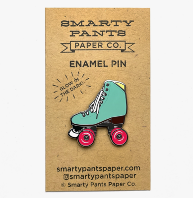 Smarty Pants Paper co. Roller Skate Enamel Pin