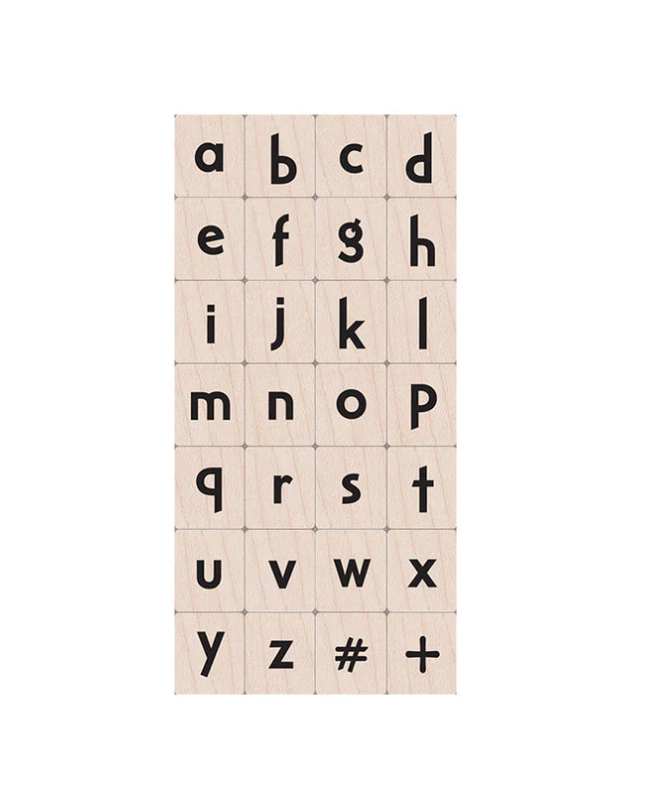 Lowercase Craft Letter Set