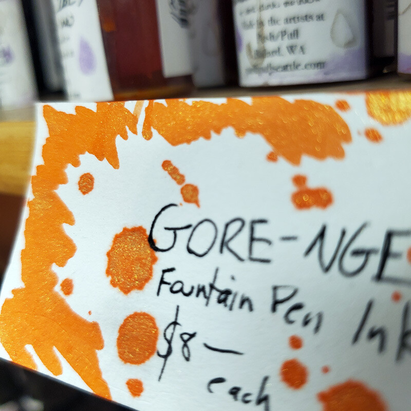Push/Pull Fountain Pen Ink - Gore-nge - 24 mL