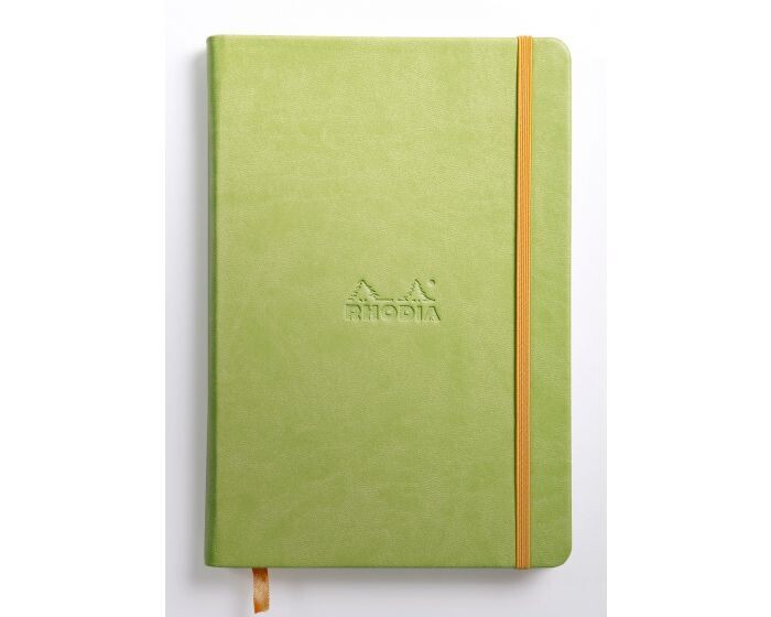 Rhodia Rhodiarama Lined A5 Hardcover Webnotebook Anise