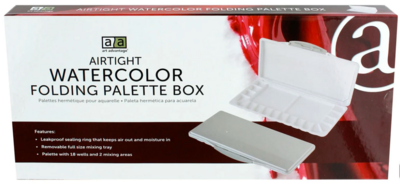 Airtight Watercolor Palette 18 Well Box