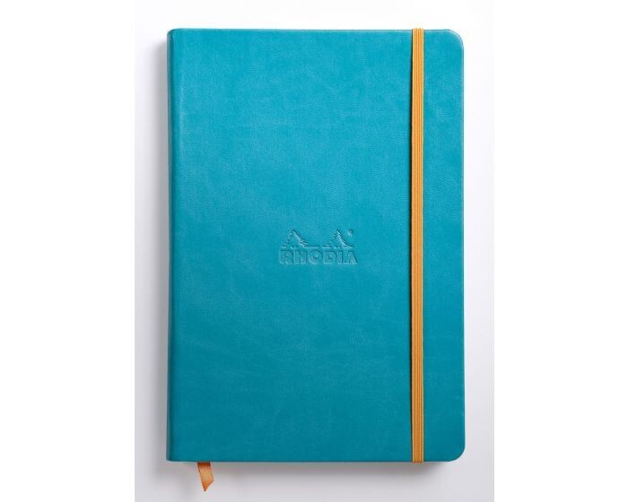 Rhodia Rhodiarama Lined A5 Hardcover Webnotebook Turquoise