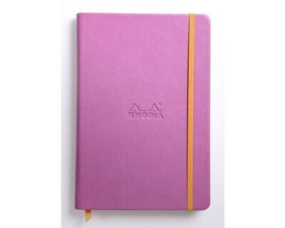 Rhodia Rhodiarama Lined A5 Hardcover Webnotebook Lilac
