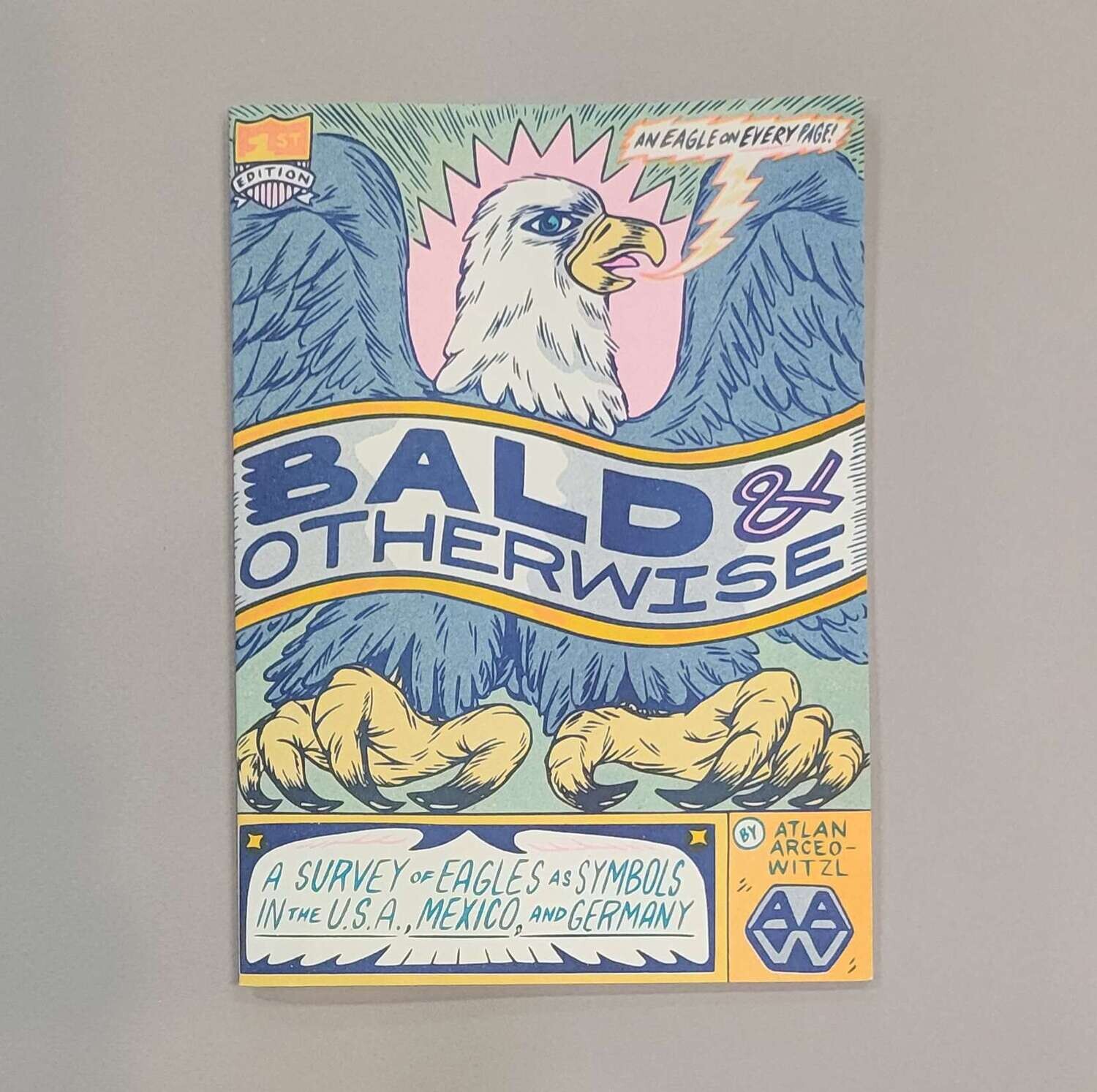 Bald & Otherwise - Risograph Zine by Atlan Arceo-Witzl
