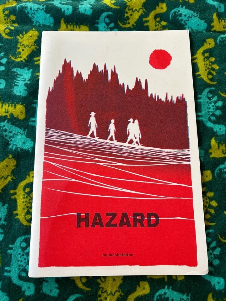 Hazard - Risograph Comic by Jacob Halton