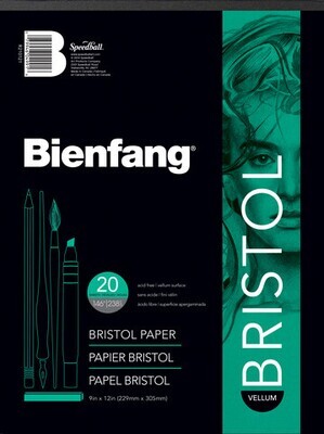 Bienfang 527 Bristol Pad 146lb 20 Sheets