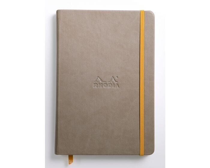 Rhodia Rhodiarama Lined A5 Hardcover Webnotebook Taupe