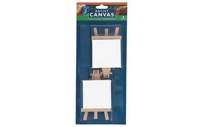 Pro Art Mini Canvas Easel Set, 2pc