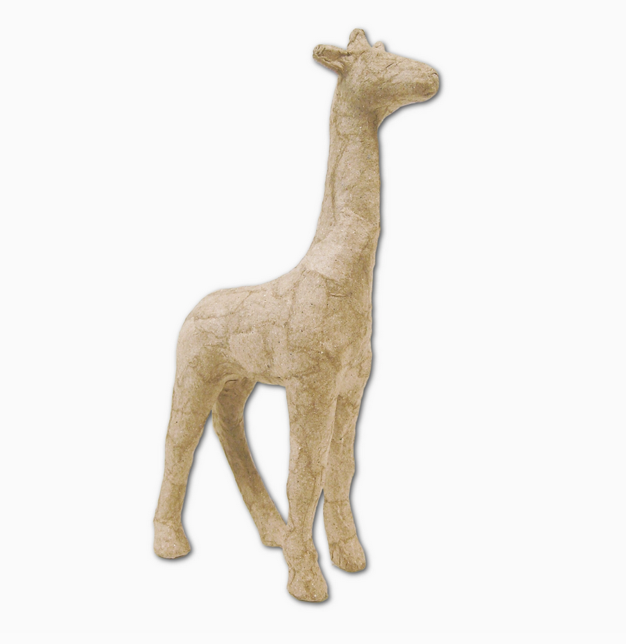 Papier Mache Giraffe by Decopatch