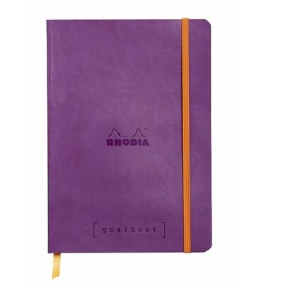 Rhodia Softcover Goalbook Bullet Journal A5 Purple
