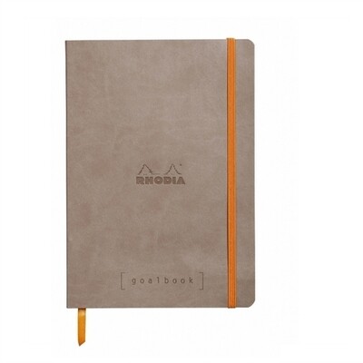 Rhodia Softcover Goalbook Bullet Journal A5 Taupe