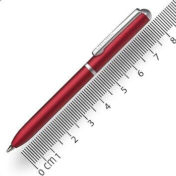 Online Mini Ballpoint Pen - Red